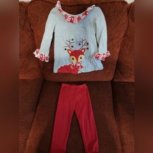 Christmas dress with pants